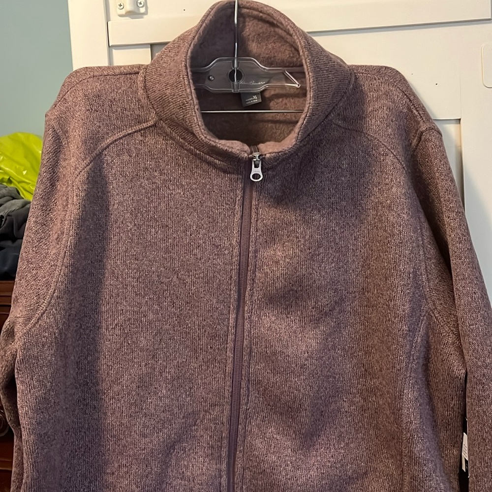 Eddie Bauer Radiator Fleece Full Zip. NWT. XL